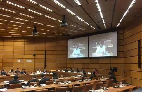 神六螺旋藻董事长谢新辞赴联合国汇报螺旋藻近